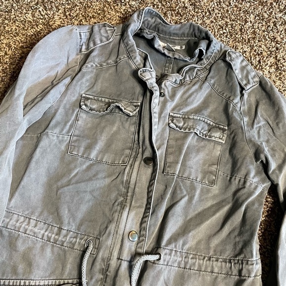 Kenar size x-small gray utility jacket - Picture 2 of 6